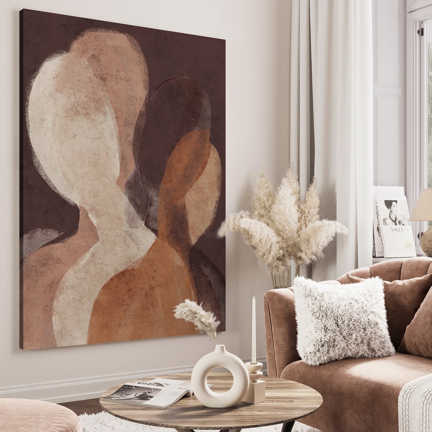 Canvastavla - Earthy Art