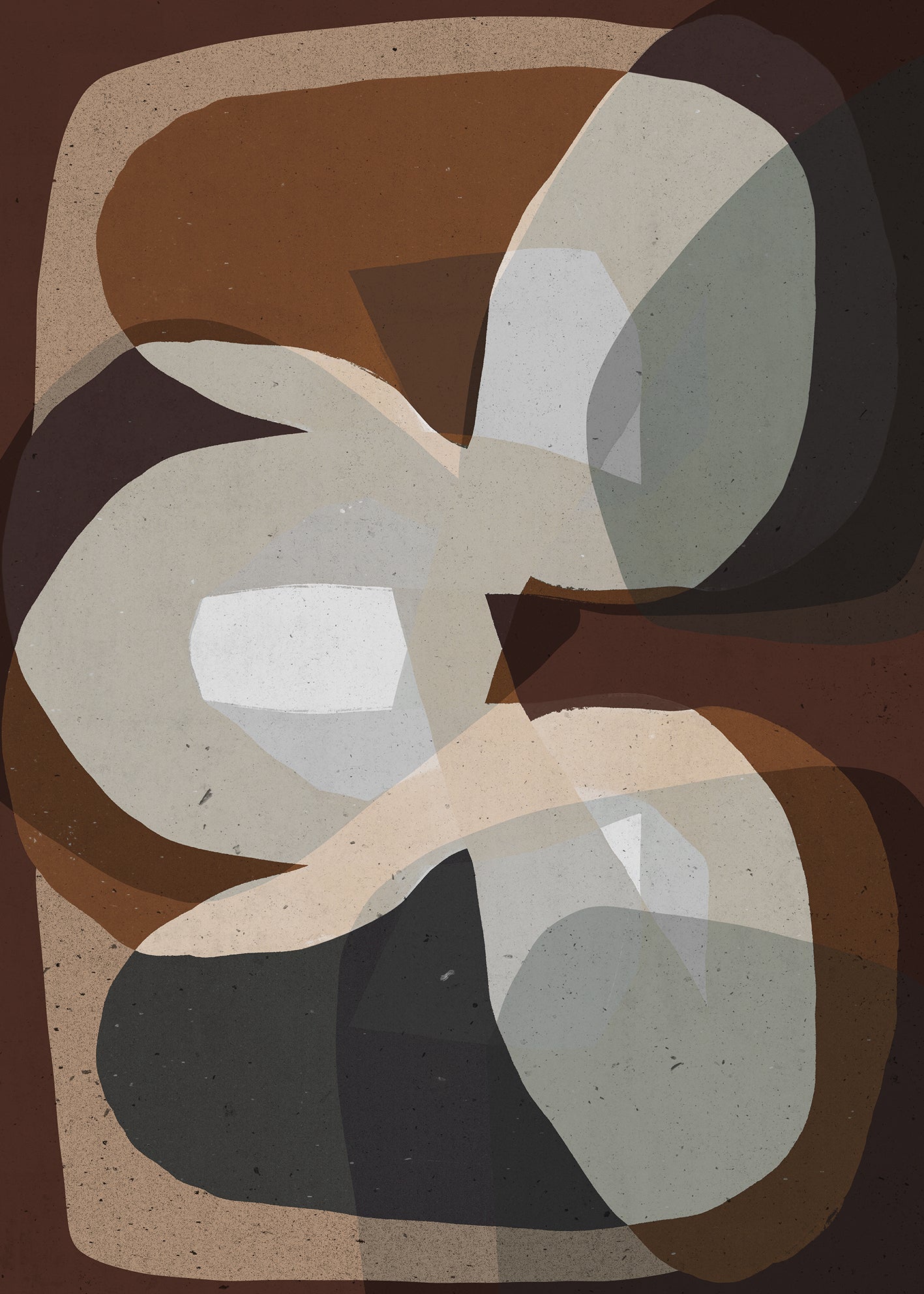 Canvastavla -Earthy Elegance