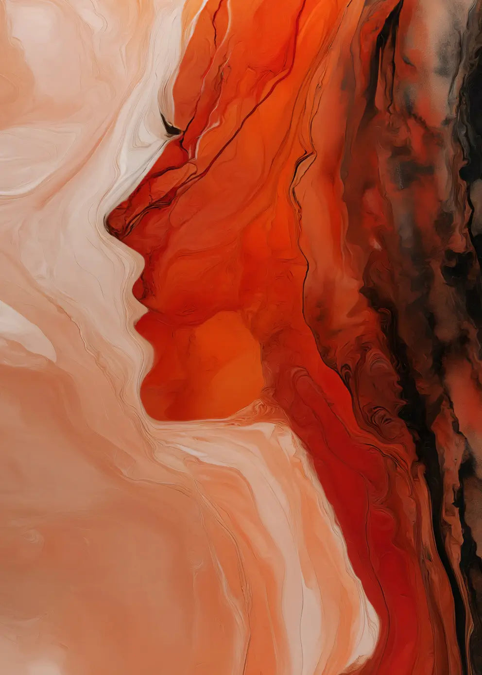 Canvastavla - Sienna Spirit